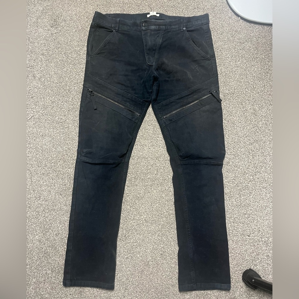 Helmut Lang Moleskin Biker Jeans